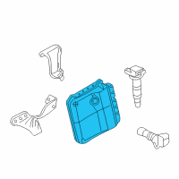 OEM Toyota RAV4 ECM Diagram - 89661-42F01