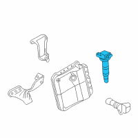 OEM Toyota Venza Ignition Coil Diagram - 90919-A2007