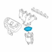 OEM 2000 Kia Spectra Gasket Assembly-Cat Diagram - 0K2AA20520