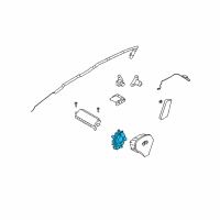 OEM Infiniti Steering Air Bag Wire Assembly Diagram - B5554-1NF0A