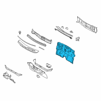 OEM Nissan INSULATOR Dash Center Diagram - 67900-1FC0A