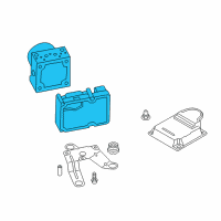 OEM 2018 BMW X4 Dsc Hydraulic Unit Diagram - 34-51-6-881-325