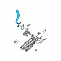 OEM 2022 Chevrolet Silverado 2500 HD Shift Lever Diagram - 84499540