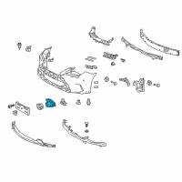 OEM 2021 Lexus RC350 Sensor, Ultrasonic Diagram - 89341-78010-J3