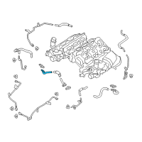 OEM 2018 Infiniti Q60 Pipe Assembly-Oil Outlet Diagram - 15197-5CA1A