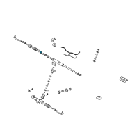 OEM 2006 Hyundai Sonata Joint Assembly-Inner Ball Diagram - 57724-3K500