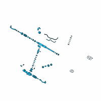 OEM Hyundai Sonata Gear & Linkage Assembly-Power Steering Diagram - 57700-3K000