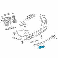 OEM 2022 BMW X7 TRIM, EXHAUST END PIPE, RIGH Diagram - 51-12-8-093-096