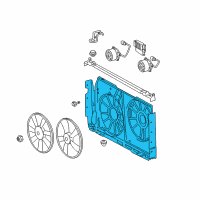 OEM 2012 Toyota RAV4 Shroud Diagram - 16711-31261