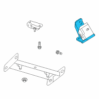 OEM Dodge Viper Bracket-ISOLATOR Diagram - 5037298AA