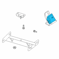 OEM 2009 Dodge Viper INSULATOR-Engine Mount Diagram - 4642617AB