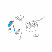 OEM GMC Sensor Asm-Electronic Suspension Rear Position Diagram - 20917434