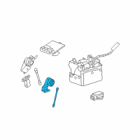 OEM Cadillac Front Sensor Diagram - 15098628