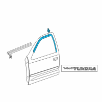 OEM 2002 Toyota Tundra Frame Molding Diagram - 75071-0C010