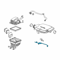 OEM 2019 Chevrolet Colorado PCV Tube Diagram - 12670653