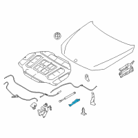 OEM 2013 BMW 740i Bracket, Left Diagram - 51-23-7-201-275