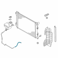 OEM 2018 Kia Forte5 Hose-Reservoir(A) Diagram - 25451A7000