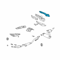 OEM 2004 Toyota Celica Upper Insulator Diagram - 17167-88603