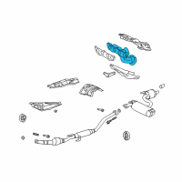 OEM Toyota Celica Manifold Diagram - 17141-88H00