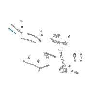 OEM Saturn Outlook Front Blade Diagram - 25941804