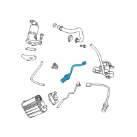 OEM 2007 Jeep Commander Oxygen Sensor Diagram - 56028998AB
