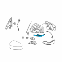 OEM Infiniti Finisher-Side View, LH Diagram - 963C1-5UA0A