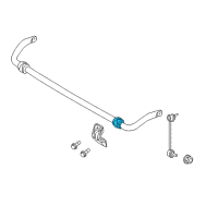 OEM 2006 Chrysler 300 BUSHING-Front Suspension Cradle Diagram - 4895457AB