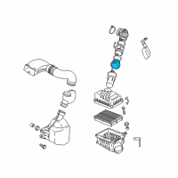 OEM 2009 Kia Spectra Hose-Air Intake Diagram - 281382F100