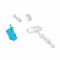 OEM Toyota Corolla Receiver Diagram - 89760-02040