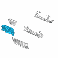 OEM Honda Passport Insulator, Dashboard Diagram - 74260-TG7-A00