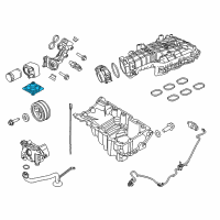 OEM 2011 Ford F-150 Skid Plate Cover Diagram - BL3Z-6C070-A