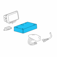 OEM GMC Terrain Module Diagram - 84431758