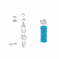 OEM 2004 Toyota Sequoia Coil Spring Diagram - 48131-AF110