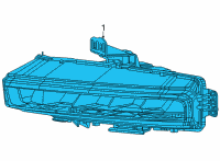 OEM 2021 Jeep Grand Cherokee L FOG LAMP Diagram - 68376846AF