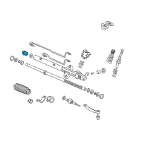 OEM 2001 Honda Accord End, Cylinder Diagram - 53630-S84-A01