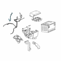 OEM 2005 Saturn Vue Wire Asm, Fusible Link Diagram - 22695435