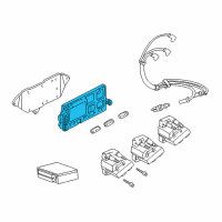 OEM Chevrolet Beretta Coil Module Diagram - 19245557