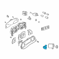 OEM Mercury Mountaineer Headlamp Switch Diagram - 3L5Z-11654-BA