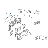 OEM 2002 Ford Explorer Sport Bulb Diagram - HU2Z-13B765-A