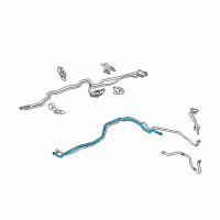 OEM 2013 Toyota Land Cruiser Suction Tube Diagram - 88717-6B110