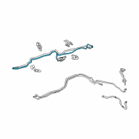 OEM 2019 Toyota Land Cruiser Liquid Line Diagram - 88716-6C220