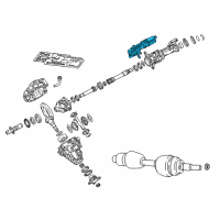 OEM Ram 4WD Actuator Diagram - 68146585AA