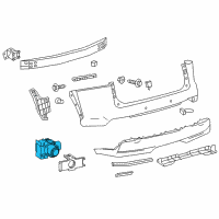 OEM 2017 Lexus RC300 Sensor, Ultrasonic Diagram - 89341-78010-E3