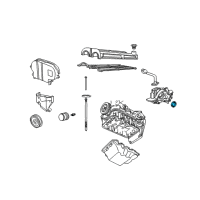 OEM 2002 Ford Escape Front Seal Diagram - YS4Z-6700-AA