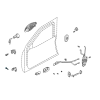 OEM Hyundai Bolt Diagram - 79317-3B000