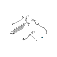 OEM 2019 Ford E-350 Super Duty Tube Assembly Connector Diagram - 9C3Z-7D273-A
