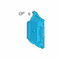 OEM Toyota Transmission Pan Diagram - 35015-12010