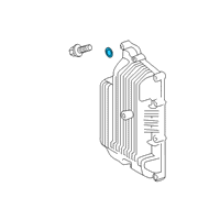 OEM 2021 Toyota Corolla Transmission Pan O-Ring Diagram - 90301-07019