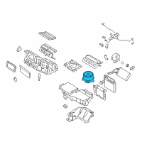 OEM 2009 Mercury Milan Blower Motor Diagram - 8E5Z-19805-C