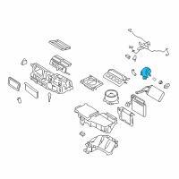 OEM 2006 Lincoln Zephyr Mode Motor Diagram - 6E5Z-19C772-A